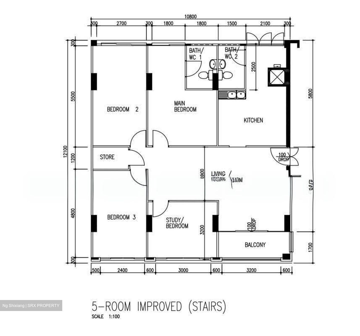 Blk 417 Hougang Avenue 8 (Hougang), HDB 5 Rooms #636058021